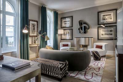 Contemporary Living Room. Paris Apartment, VII by Achille Salvagni Atelier.