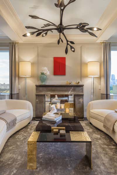  Contemporary Apartment Living Room. Central Park by Achille Salvagni Atelier.