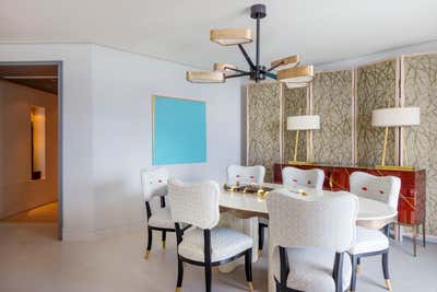  Apartment Dining Room. Palm Beach by Achille Salvagni Atelier.