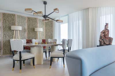  Contemporary Dining Room. Palm Beach by Achille Salvagni Atelier.