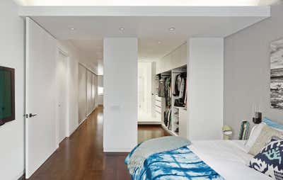  Modern Apartment Bedroom. Loft On Crosby by Tamara Eaton Design.