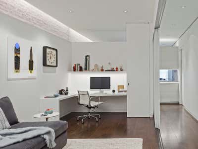  Modern Apartment Office and Study. Loft On Crosby by Tamara Eaton Design.