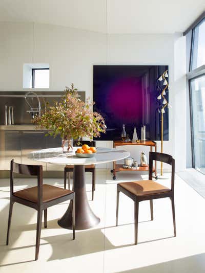  Modern Apartment Dining Room. West Chelsea Residence by Neal Beckstedt Studio.