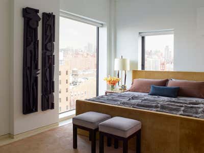  Modern Apartment Bedroom. West Chelsea Residence by Neal Beckstedt Studio.