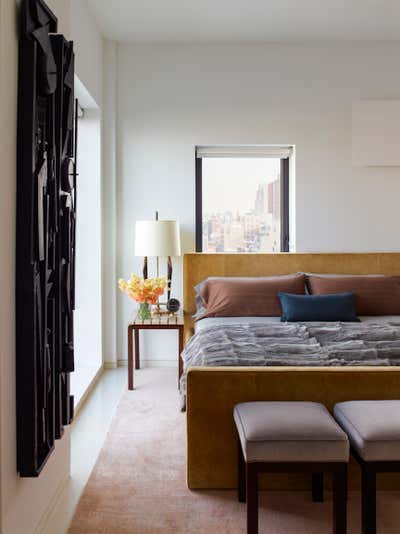 Modern Apartment Bedroom. West Chelsea Residence by Neal Beckstedt Studio.