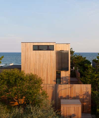  Modern Beach House Exterior. Fire Island Residence by Neal Beckstedt Studio.