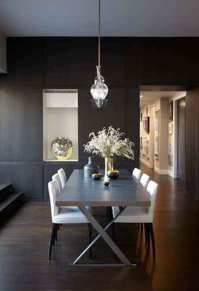  Modern Apartment Dining Room. Chelsea Residence by Neal Beckstedt Studio.