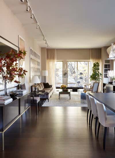 Modern Living Room. Chelsea Residence by Neal Beckstedt Studio.