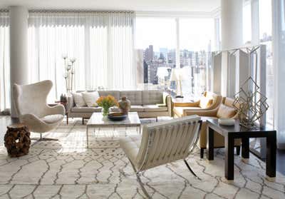 Modern Living Room. Upper East Side Residence by Neal Beckstedt Studio.