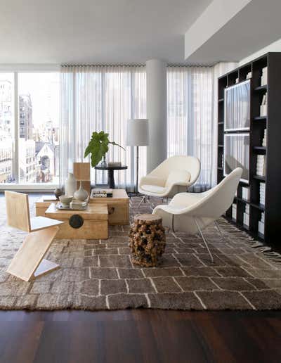  Apartment Living Room. Upper East Side Residence by Neal Beckstedt Studio.