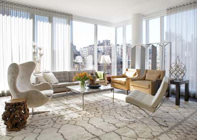 Modern Living Room. Upper East Side Residence by Neal Beckstedt Studio.
