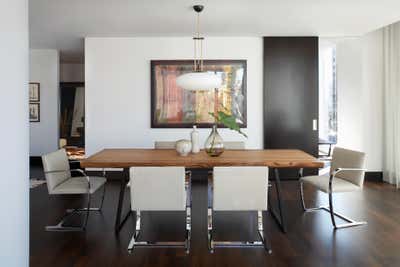  Modern Apartment Dining Room. Upper East Side Residence by Neal Beckstedt Studio.