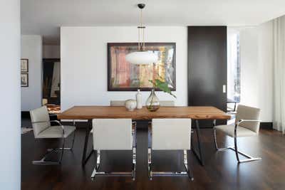 Modern Dining Room. Upper East Side Residence by Neal Beckstedt Studio.