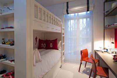  Contemporary Apartment Children's Room. Ennismore Gardens, Knightsbridge by Taylor Howes.