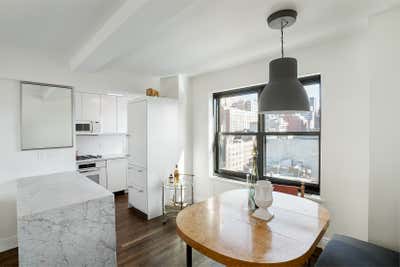  Modern Apartment Dining Room. Chelsea Nest by Tamara Eaton Design.