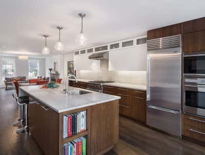  Modern Family Home Kitchen. 8 Floors Down by Tamara Eaton Design.