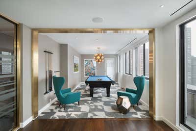  Modern Apartment Bar and Game Room. The Cole by Tamara Eaton Design.