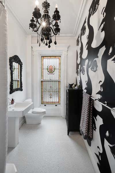  Modern Family Home Bathroom. Fantasy on The Slope by Tamara Eaton Design.