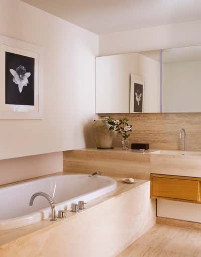  Modern Apartment Bathroom. Gramercy Park Residence by Neal Beckstedt Studio.
