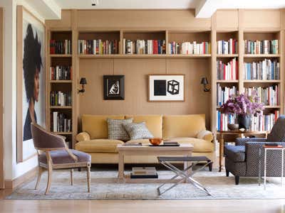  Apartment Office and Study. Gramercy Park Residence by Neal Beckstedt Studio.