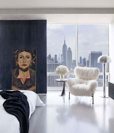  Contemporary Apartment Bedroom. Olympic Tower Residence by Rafael de Cárdenas, Ltd..