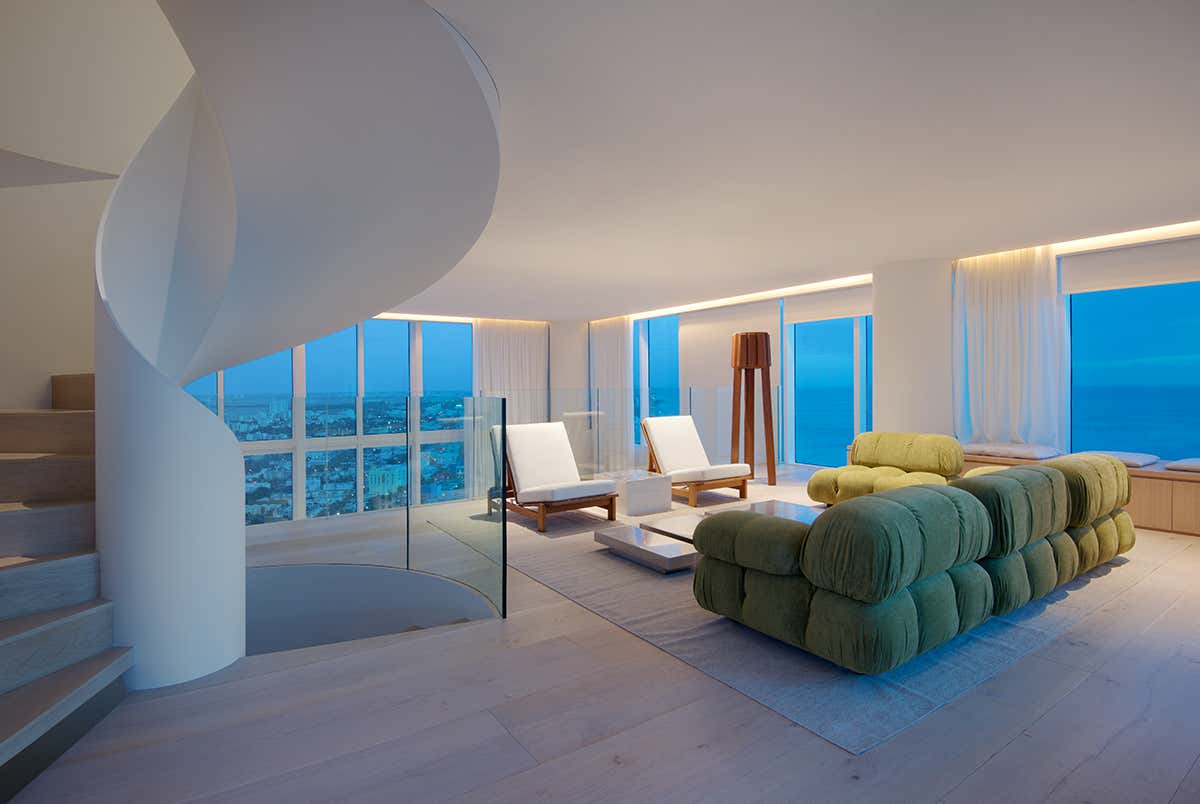 Illustration of South Beach Penthouse Luxury Decor