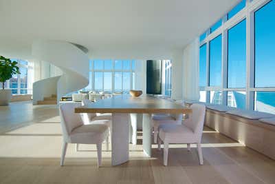  Modern Apartment Dining Room. South Beach Penthouse by Oppenheim Architecture + Design.