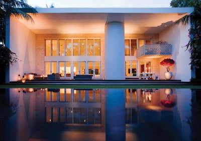  Modern Family Home Patio and Deck. Villa Allegra by Oppenheim Architecture + Design.