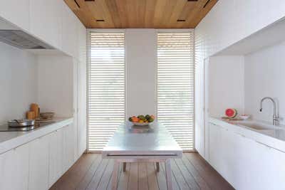  Beach Style Beach House Kitchen. House on a Dune by Oppenheim Architecture + Design.