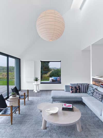  Beach House Living Room. Accabonac House by Meyer Davis.