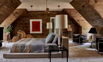  Organic Rustic Country House Bedroom. Island House by Meyer Davis.