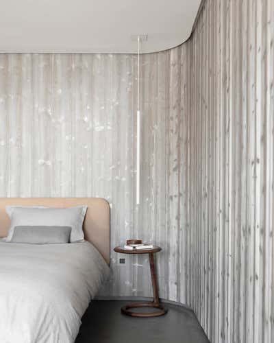 Contemporary Bedroom. Transhumance Chalet by Noé Duchaufour-Lawrance.