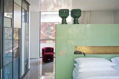 Contemporary Hotel Bedroom. Casa Fayette by DIMORESTUDIO.