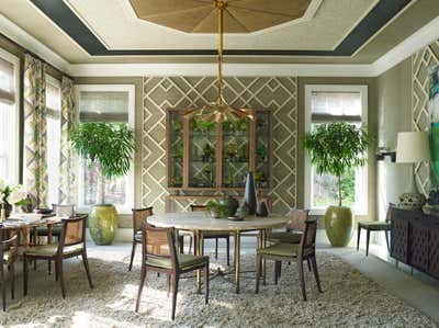  Eclectic Dining Room. Hamptons Showhouse 2016 by Mendelson Group.