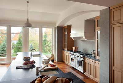  Transitional Family Home Kitchen. Old World: a Chestnut Hill estate by Studio Dykas.