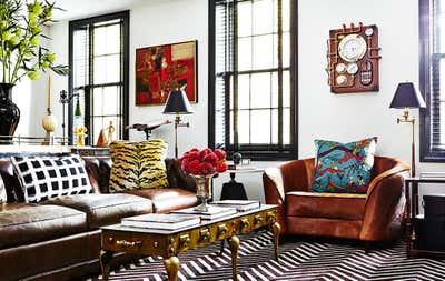  Maximalist Family Home Living Room. Brooklyn Heights Townhouse by Nick Olsen Inc..