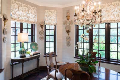  Traditional Family Home Dining Room. Terrell Hills Tudor   by M Interiors.