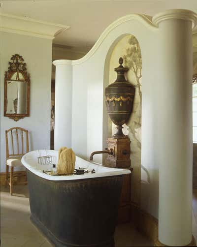  Traditional Family Home Bathroom. Horse Country Classic by Suzanne Rheinstein & Associates.