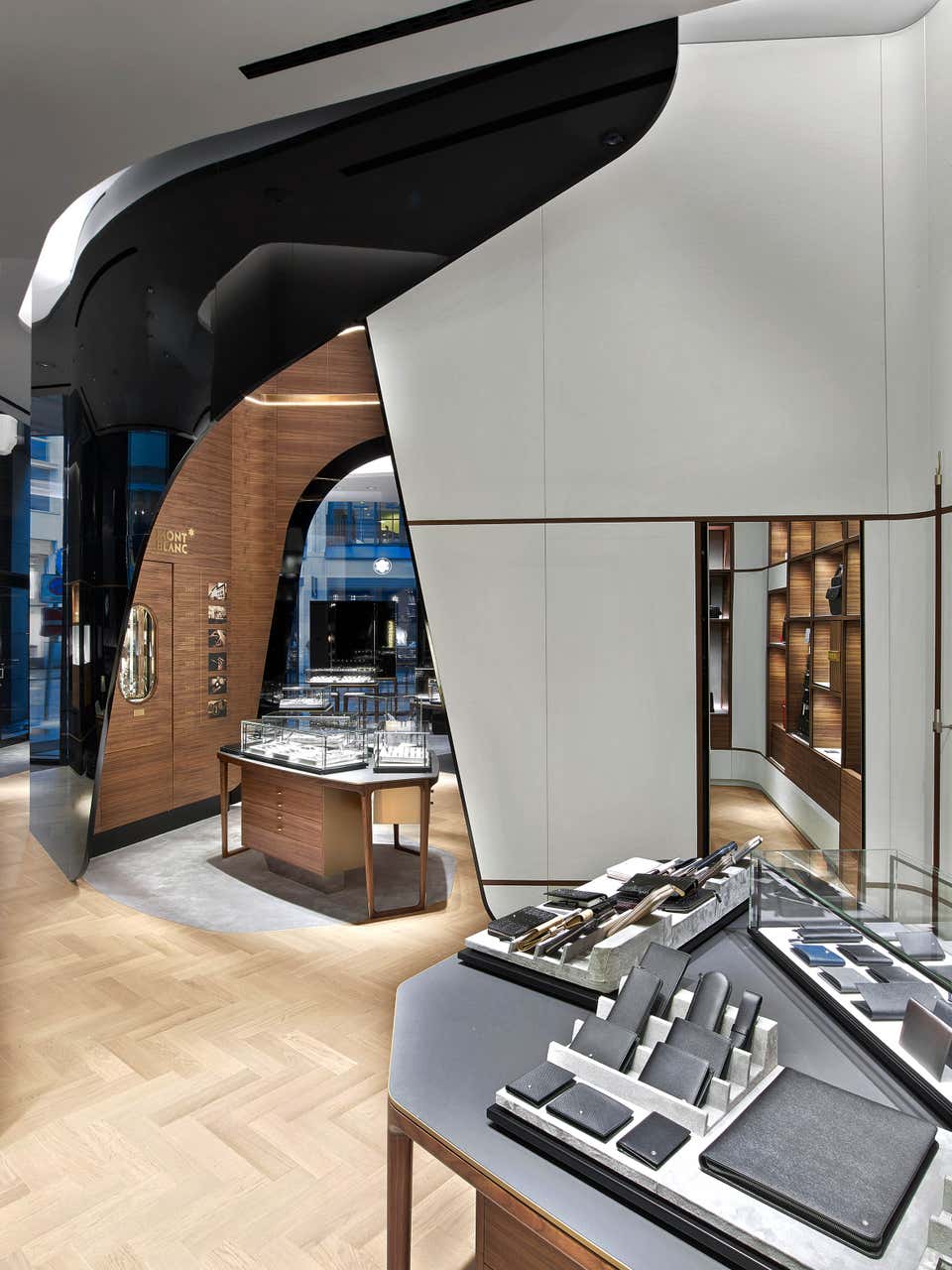 Montblanc Hamburg NW Flagship by Noé Duchaufour-Lawrance | 1stDibs