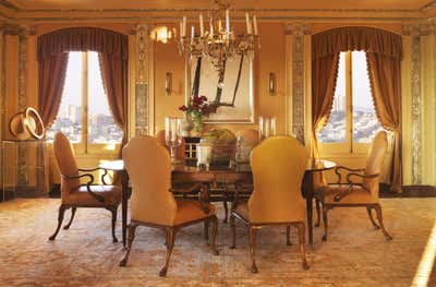  Traditional Apartment Dining Room. San Francisco Apartment by Tucker & Marks.