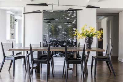  Contemporary Apartment Dining Room. Greenwich Village Residence by Drake/Anderson.