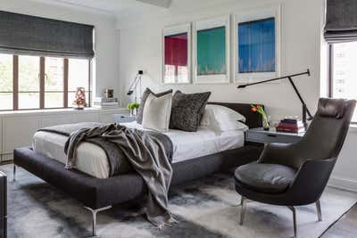 Contemporary Bedroom. Greenwich Village Residence by Drake/Anderson.