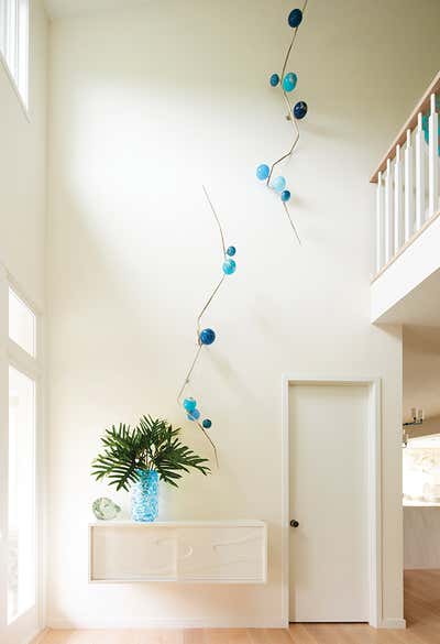  Beach House Entry and Hall. Water Mill Residence by Amy Lau Design.