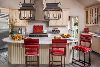  French Vacation Home Kitchen. Provençal-style Hideaway by Harte Brownlee & Associates.