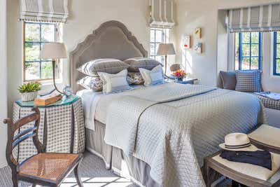  French Vacation Home Bedroom. Provençal-style Hideaway by Harte Brownlee & Associates.
