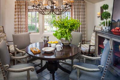  French Vacation Home Dining Room. Provençal-style Hideaway by Harte Brownlee & Associates.