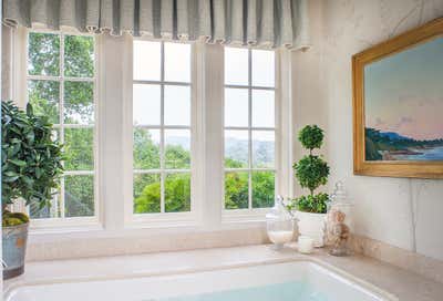  French Vacation Home Bathroom. Provençal-style Hideaway by Harte Brownlee & Associates.