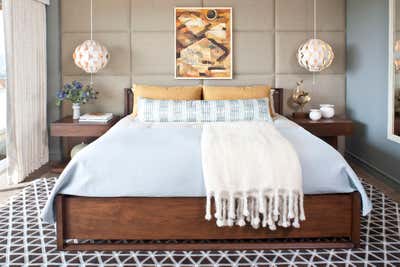  Transitional Apartment Bedroom. Doheny Condo  by Jeff Andrews - Design.