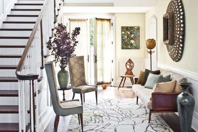  Traditional Family Home Entry and Hall. Pacific Palisades Family Home  by Jeff Andrews - Design.