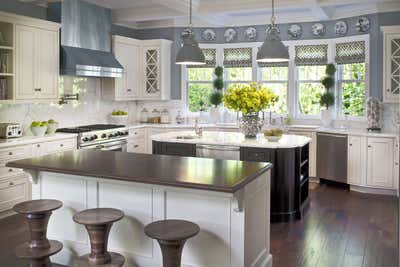  Traditional Family Home Kitchen. Pacific Palisades Family Home  by Jeff Andrews - Design.